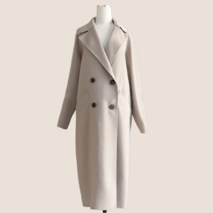 Drune | Trenchcoat Klassischer Maßschnitt Ideal für Herbst/Winter