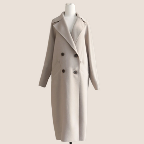 Drune | Trenchcoat Klassischer Maßschnitt Ideal für Herbst/Winter