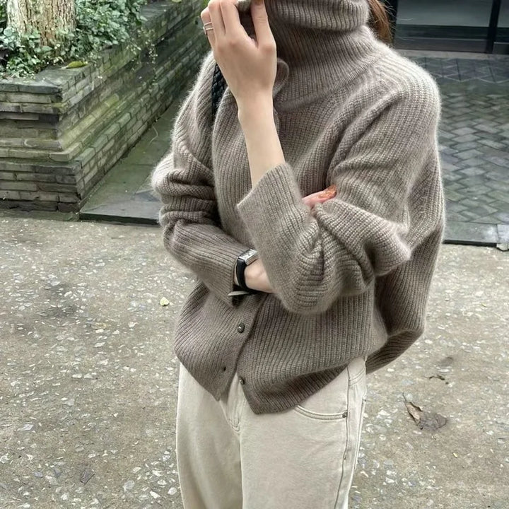 Drune | Reiner Wollrollkragenpullover