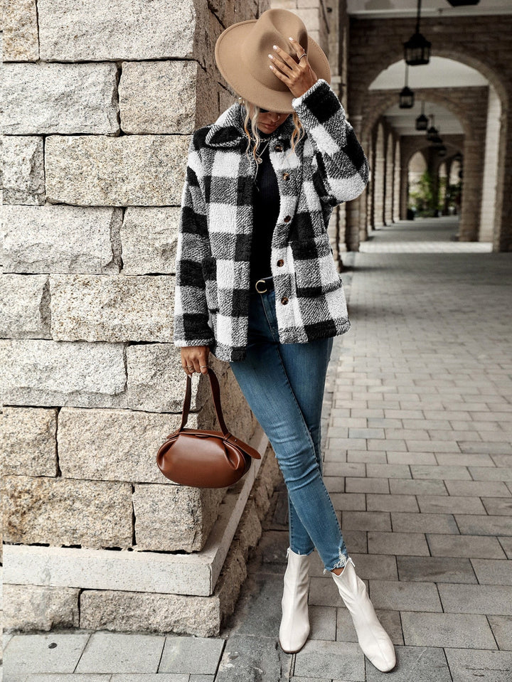 Drune | Flanelljacke mit Knöpfen für Damen