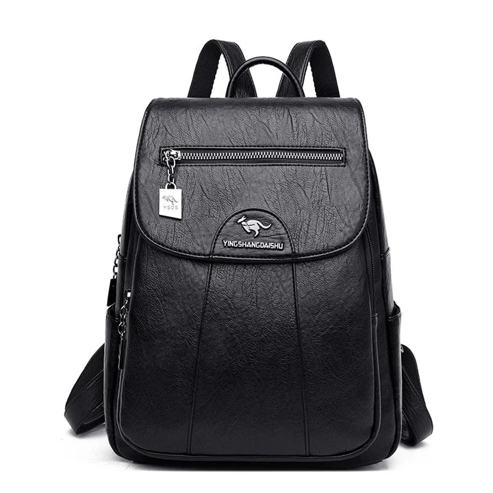 Drune | Diebstahlsicherer Lederrucksack Mit Großem Fassungsvermögen Für Damen