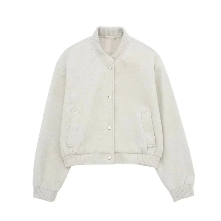 Drune | Stilvolles Cropped Bomberjacke