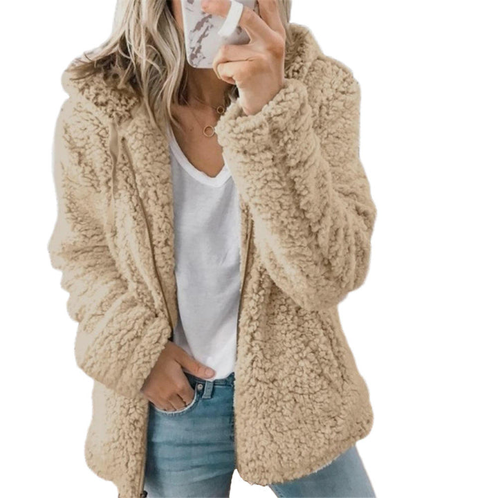 Drune | Teddy Fleecejacke Damen Lang