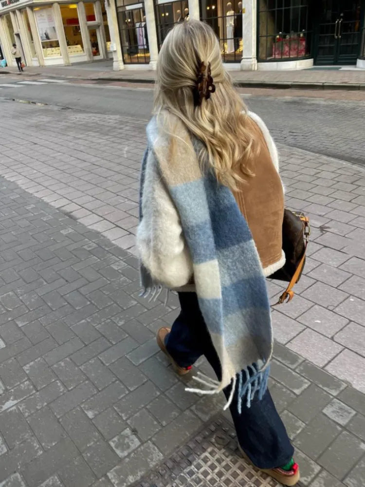 Drune | Leder Winterweste Stilvoll & Zeitlos