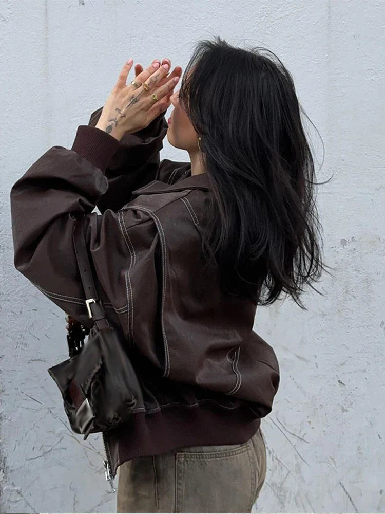 Drune | Oversized-Jacke - Herbstmode