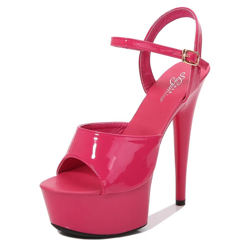 Drune | Linger Like A Tattoo Kiss Pump Sandalen