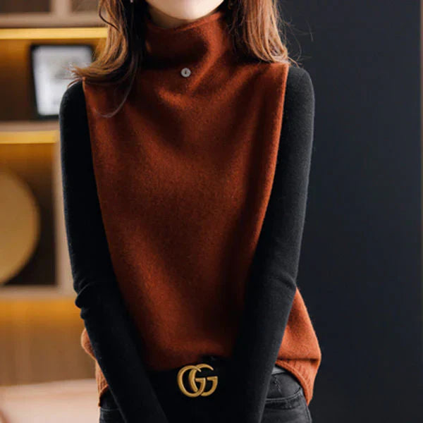 Drune | Lockere Rollkragenjacke