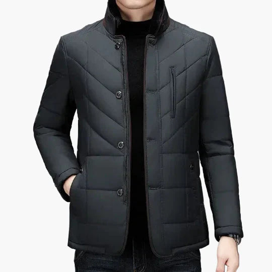 Drune | Steppjacke im modernen Parka-Stil - Eleganter Wintermantel für Alltag und Business