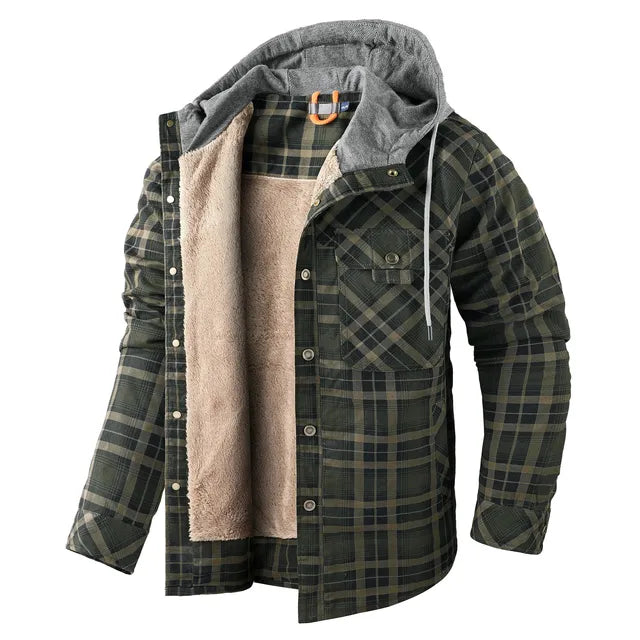 Drune | Lässige Herbst Karierte Hemd Jacke für Unisex