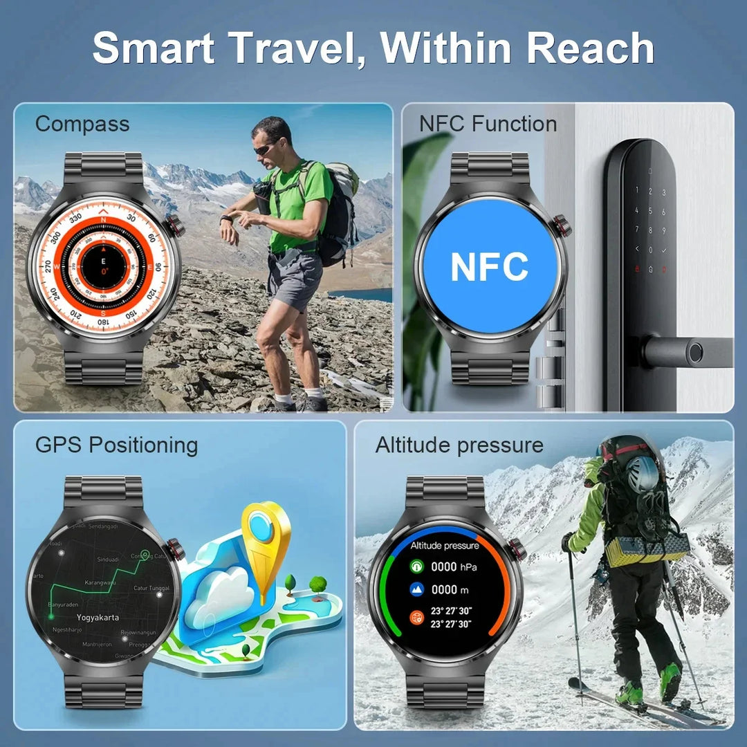 Drune | Smartwatch Mit Gesundheitsmonitor Und Bluetooth Anrufen