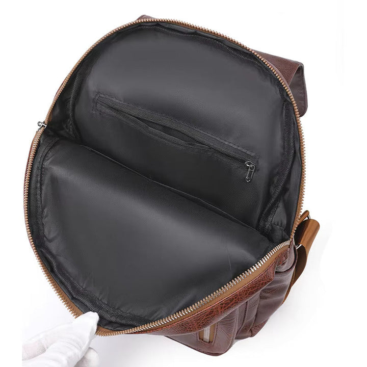 Drune | Diebstahlsicherer Lederrucksack Für Damen
