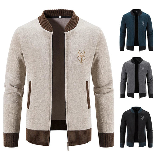 Drune | Lässige Strickjacke für Herren aus hochwertigem Garn