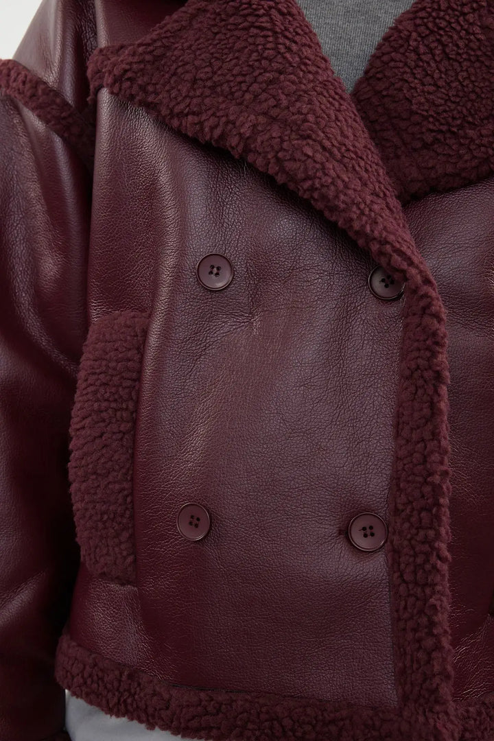 Drune | Jacke aus Kunstleder