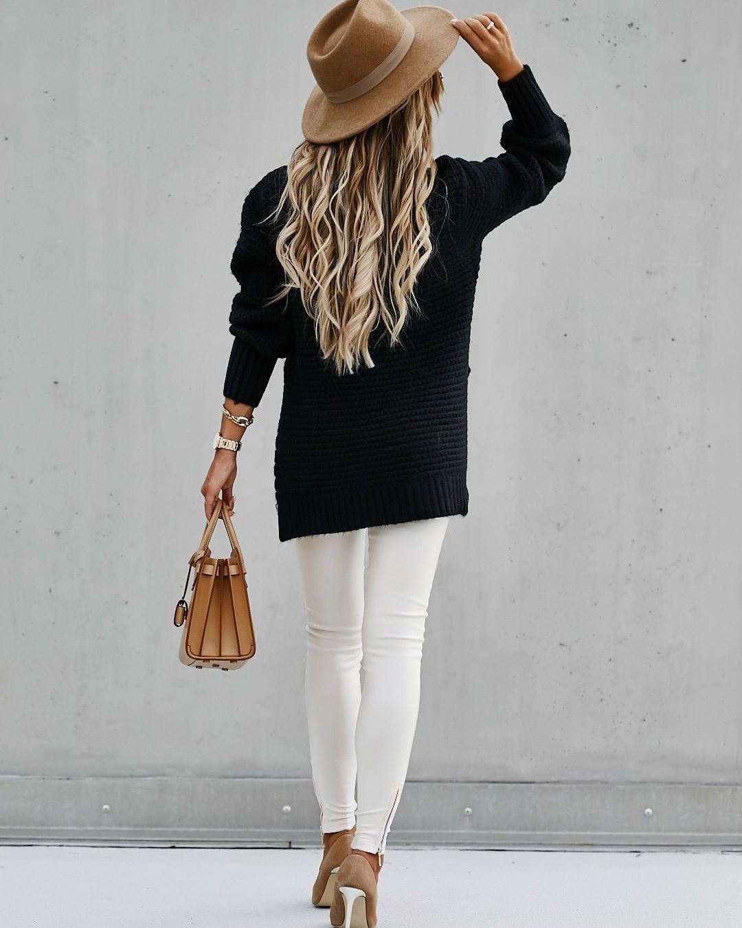 Drune | Strickpullover - Oversized Passform - Rundhalsausschnitt - Lange Ärmel - Weich und Bequem