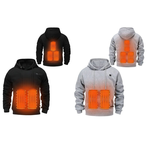 Drune - Winter-Hoodie mit USB-Heizung
