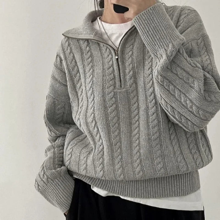 Drune | Zip Pullover