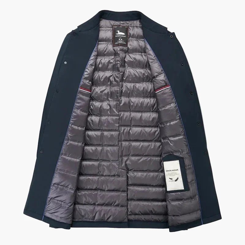 Drune | Übergangsjacke mit Steppfutter - Eleganter Business Mantel für Alltag und Büro