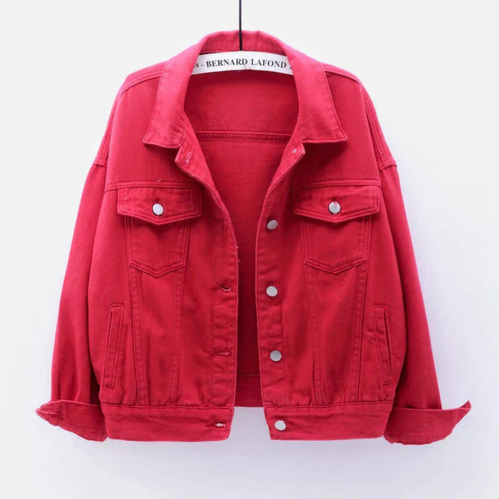 Drune | klassische Damen Jeansjacke in vielen Farben
