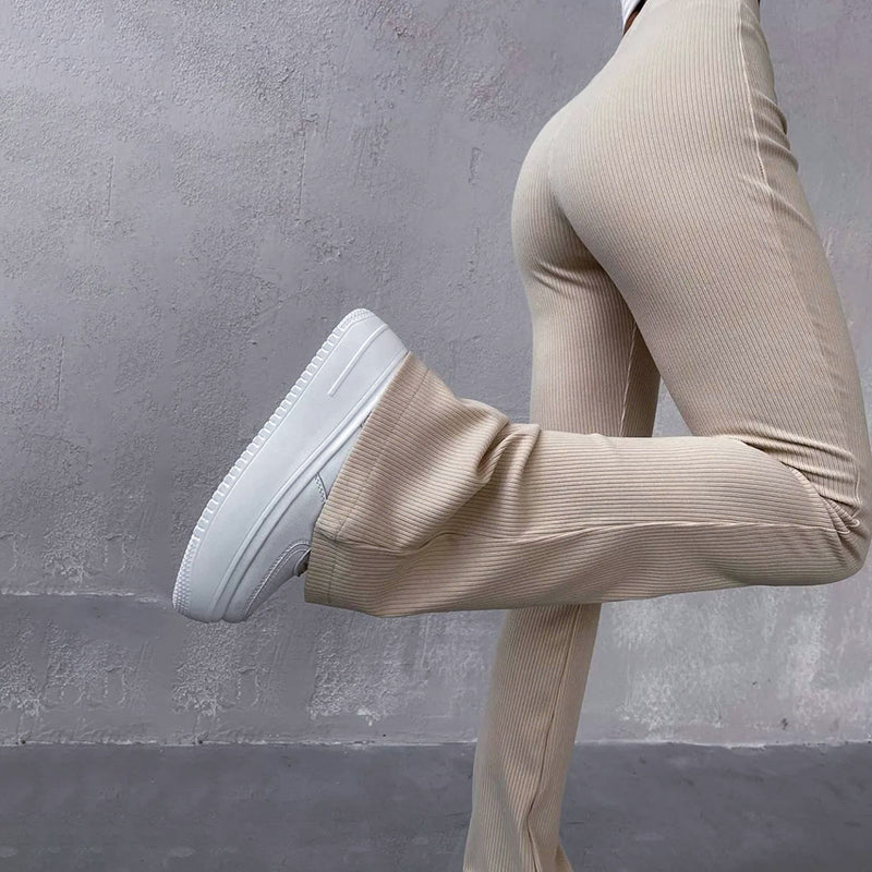 Drune | Weiche Damenhose mit Elegant Taillierter Silhouette