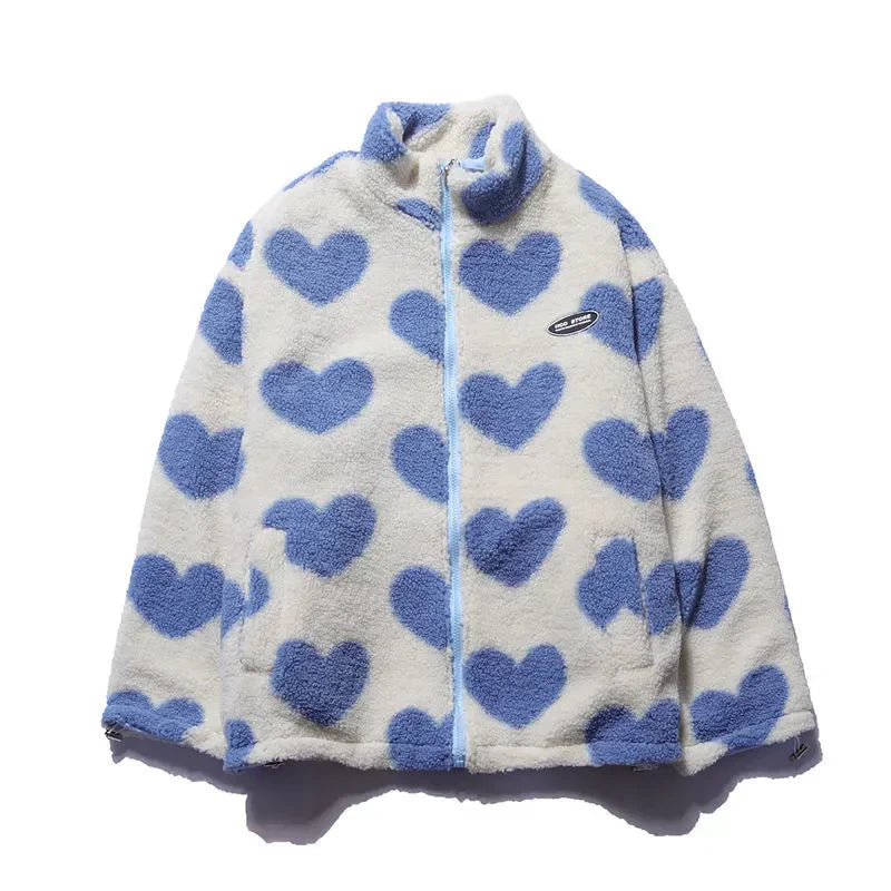 Drune | Wendejacke mit Herzmuster