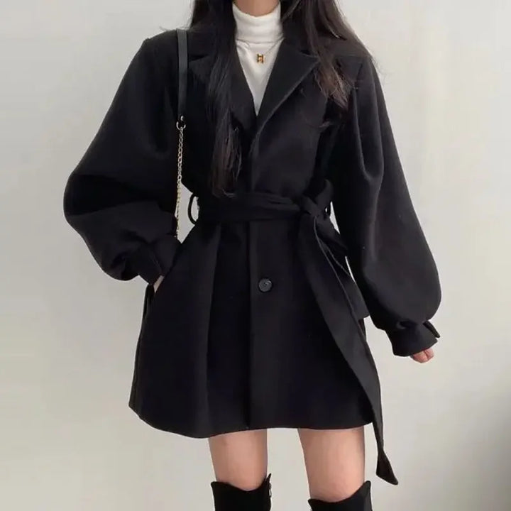 Drune | Eleganter Taillierter Trenchcoat für Frauen