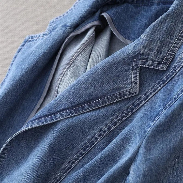 Drune | Moderner Denim Blazer
