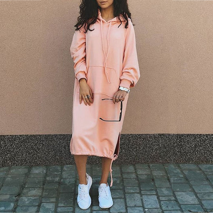 Drune | Langer Hoodie – Bequem und stylisch für Alltag und Freizeit