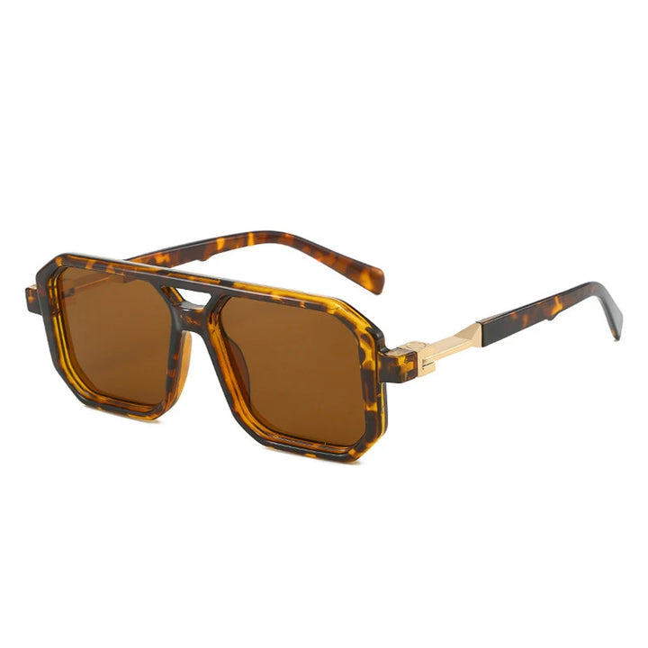 Drune | Geometrische Übergröße Sonnenbrille Modern & Einzigartig