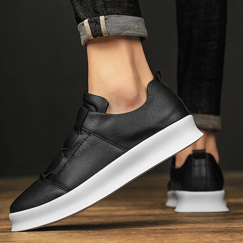 Drune | Moderne Leder-Sneaker mit niedrigem Schaft
