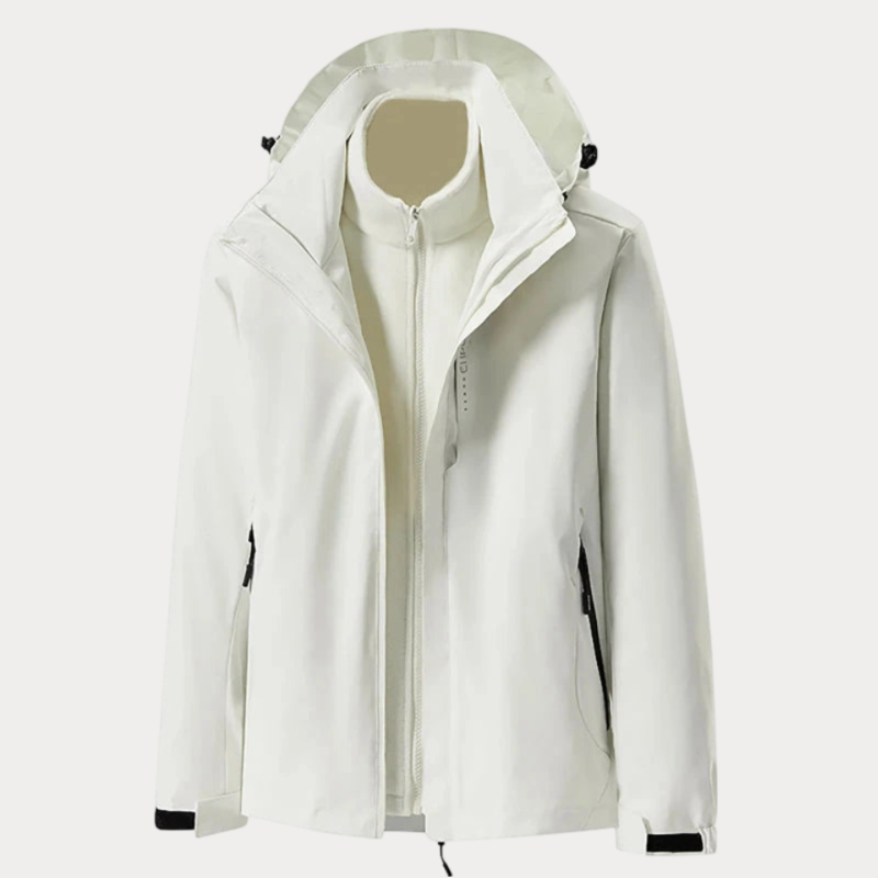 Drune | Herren 3-in-1 Windbreaker-Jacke - Mit Kapuze