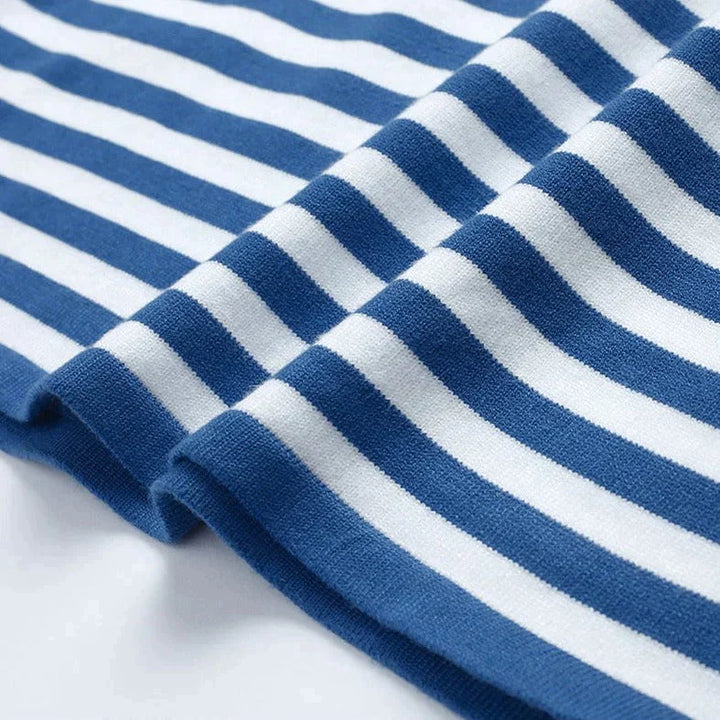 Drune | Gestreifter Pullover Für Freizeit