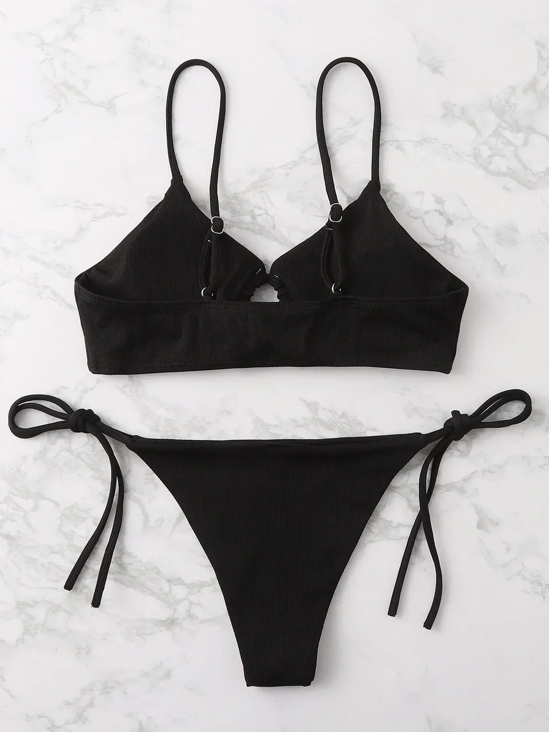 Drune | Sexy Bikini Einheitlich Frauen Sommer Badebekleidung Badebekleidung Frauen Feminine Bikini Set 2 Stk Schwimmen Strandbekleidung für Badeanzug