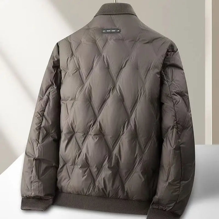 Drune | Gepolsterte Steppjacke - Lässiger Schnitt mit geripptem Kragen und Manschetten