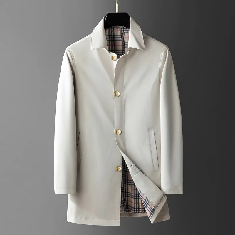 Drune | Stilvolle Herrenjacke mit klassischem Futter
