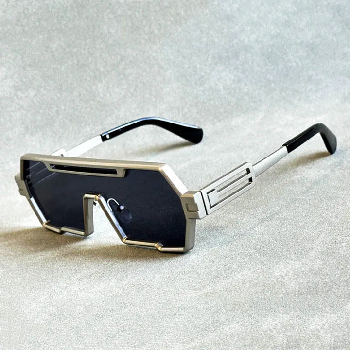 Drune | Cyberpunk Shield Sonnenbrille Gepflegt & Futuristisch