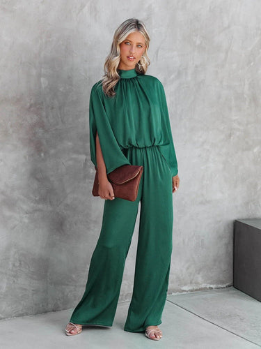 Drune | Fließender Eleganter Jumpsuit Weitbein