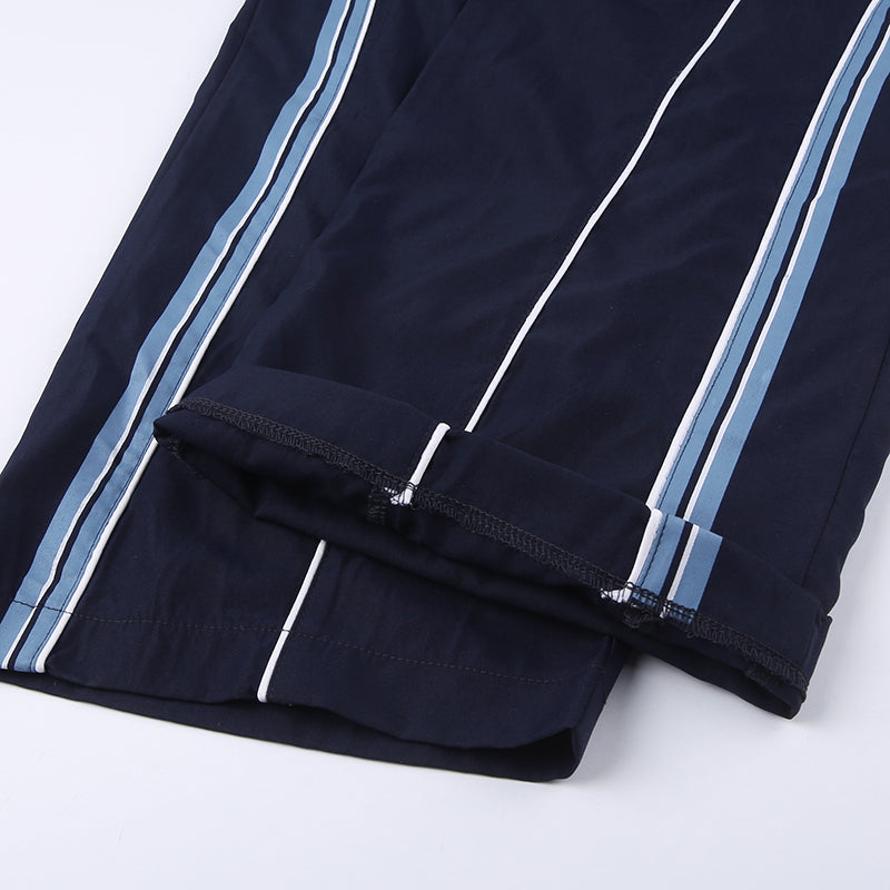 Drune | Sportliche Trainingshose mit Streifen