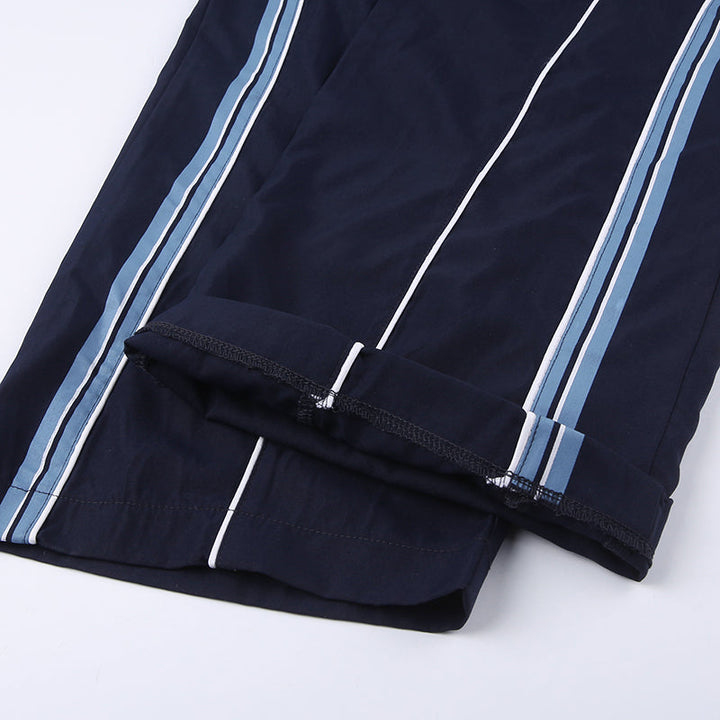 Drune | Sportliche Trainingshose mit Streifen