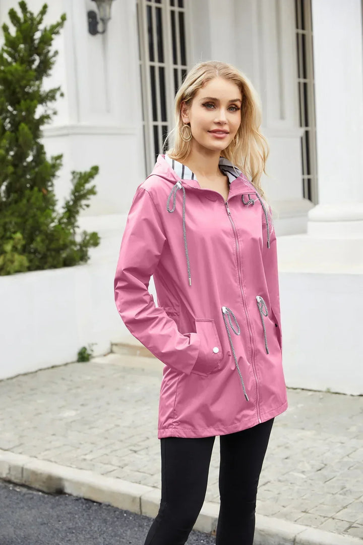 Drune | Regenjacke Mit Kapuze