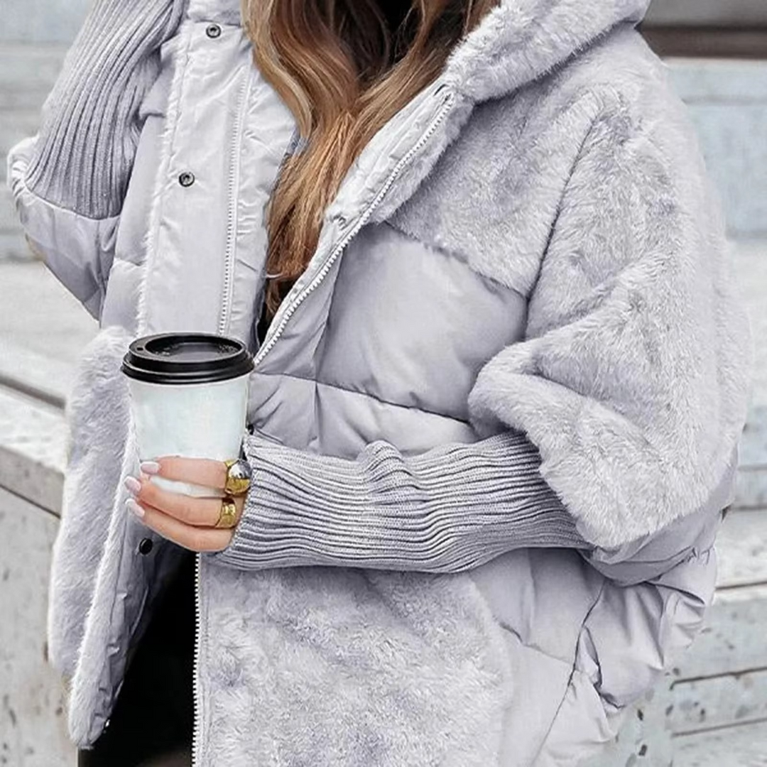 Drune | Damen Wintermantel warm & stilvoll für Herbst und Winter