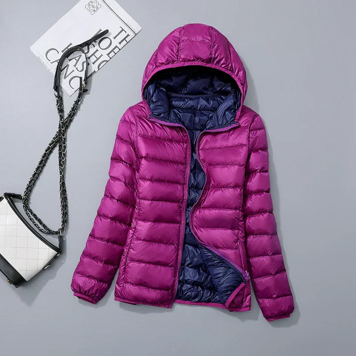 Drune | Kapuzen Daunenjacke Spezielle Winter