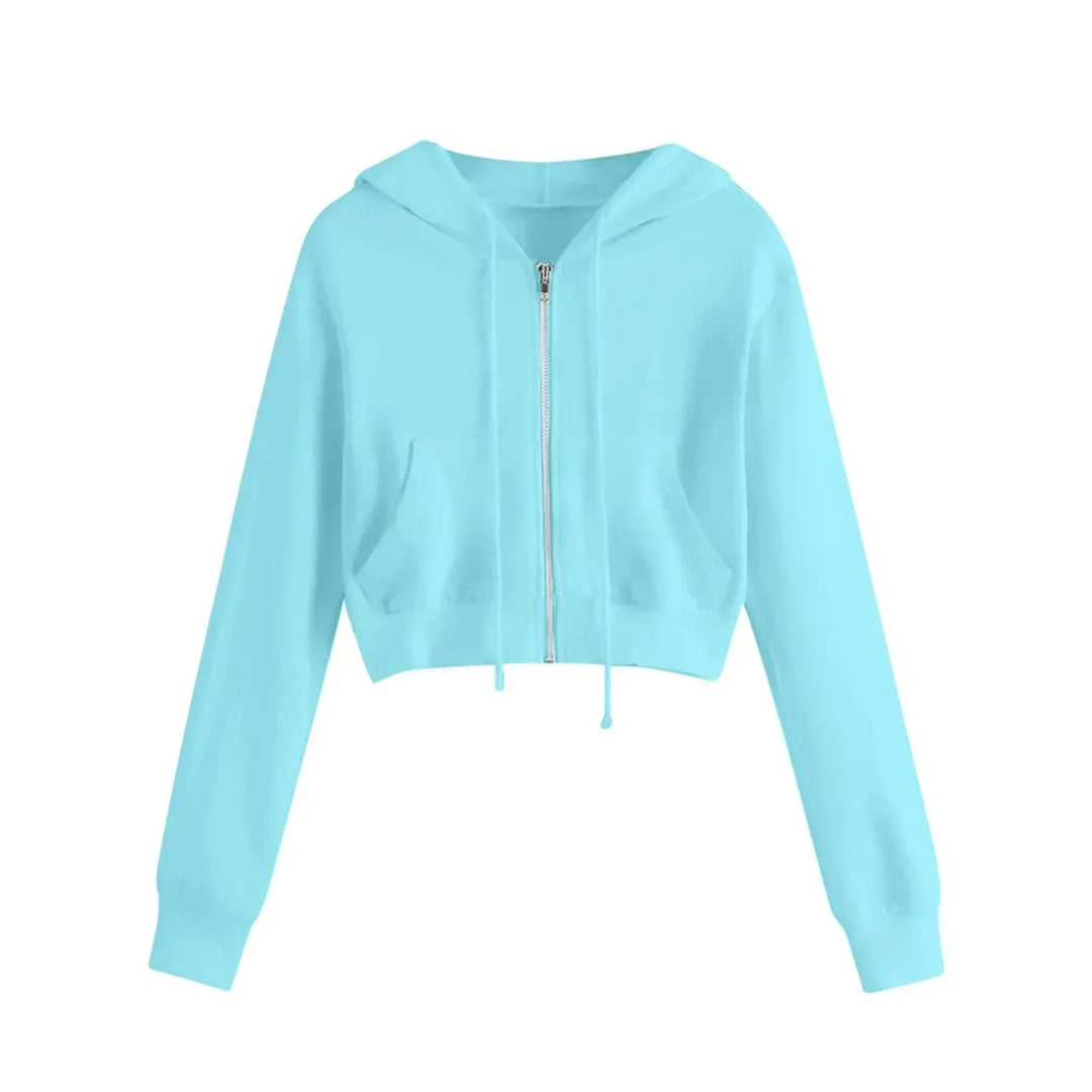 Drune | Kurzes, Warmes und Kuscheliges Winter Kapuzen Sweatshirt
