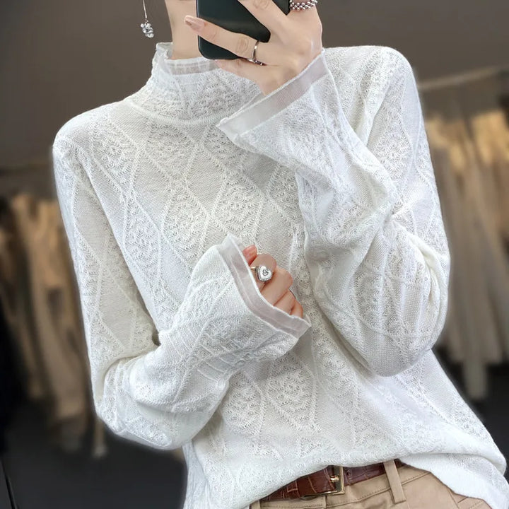 Drune | Kaschmirpullover mit Karomuster