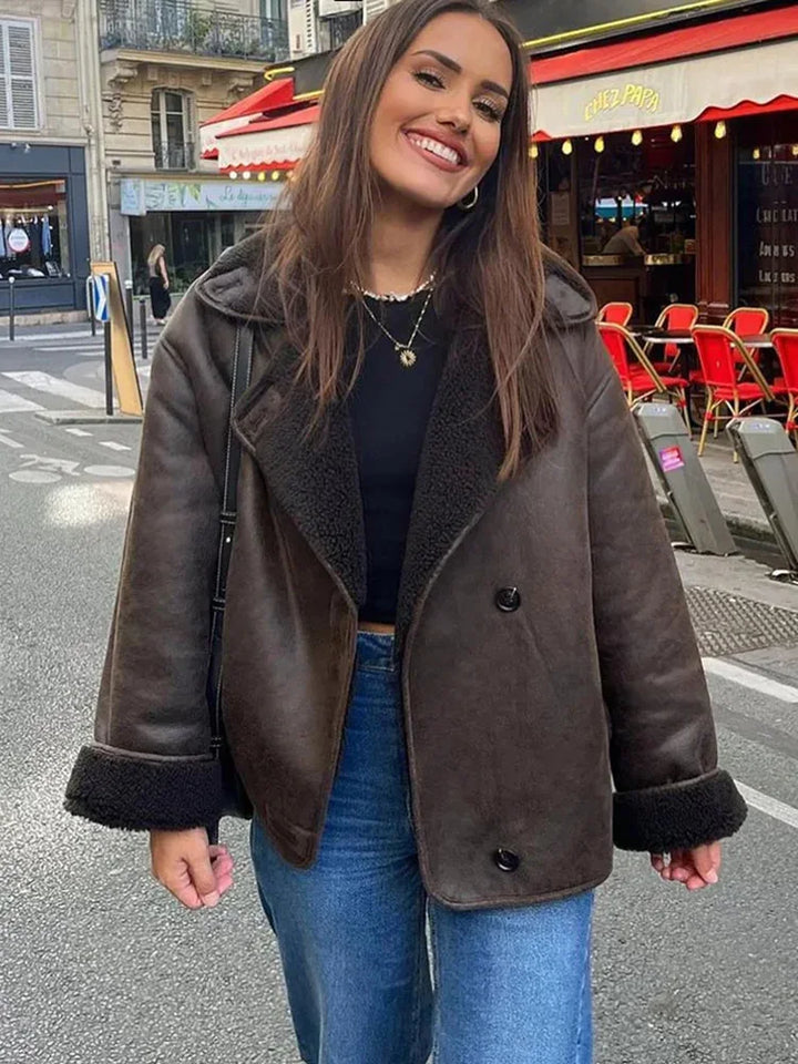 Drune | Flauschige Fleecejacke für Damen