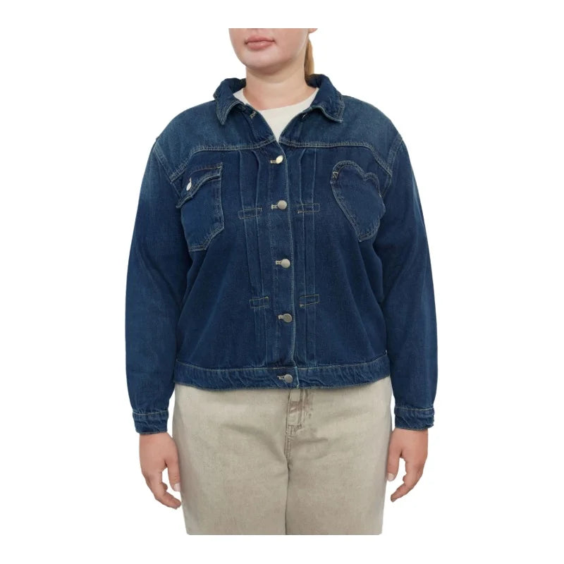 Drune | Elegante Denim-Bluse