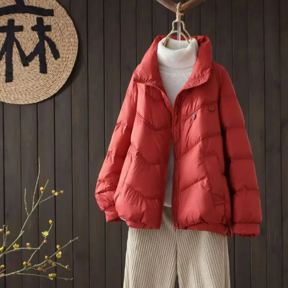 Drune - Damen Steppjacke mit Stehkragen