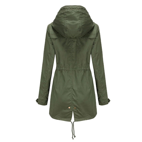 Drune Elegante Wasserdichte Outdoor Regenjacke Für Damen | Perfekt Für Outdoor-Aktivitäten