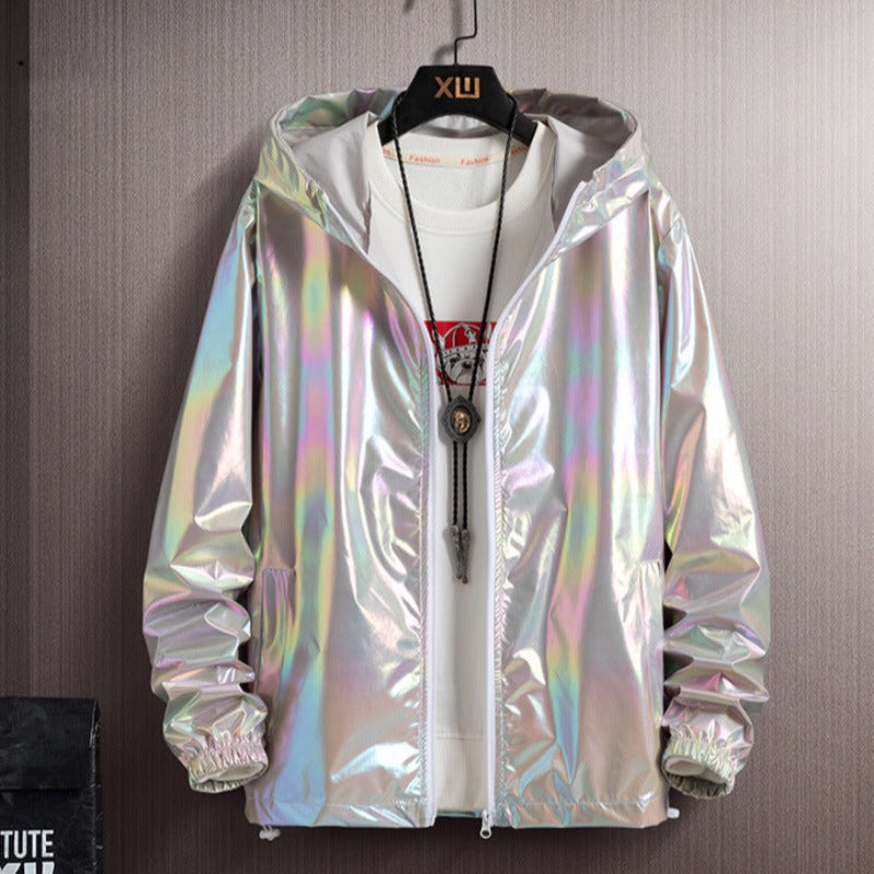 Drune | Damen-Übergangsjacke in Metallic