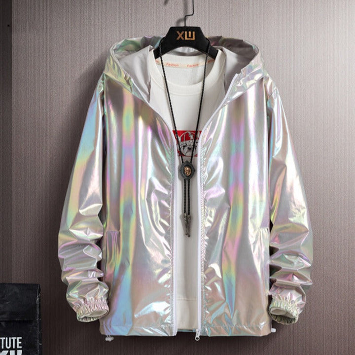 Drune | Damen-Übergangsjacke in Metallic