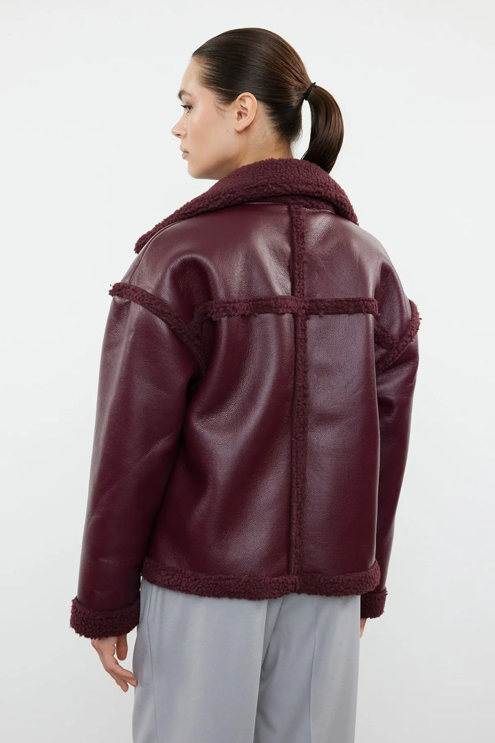 Drune | Jacke aus Kunstleder